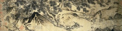 Handscroll: The Four Sages of Shangshan by Ma Yüan